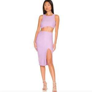 Superdown amira cut out dress